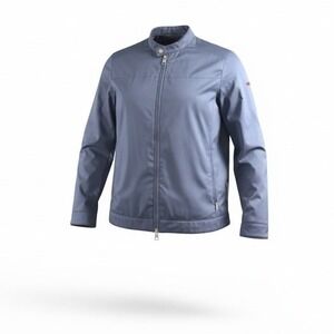 Michael Kors Travel Engineered Men's Blue Polyester Jacket Size XXL quiet luxury